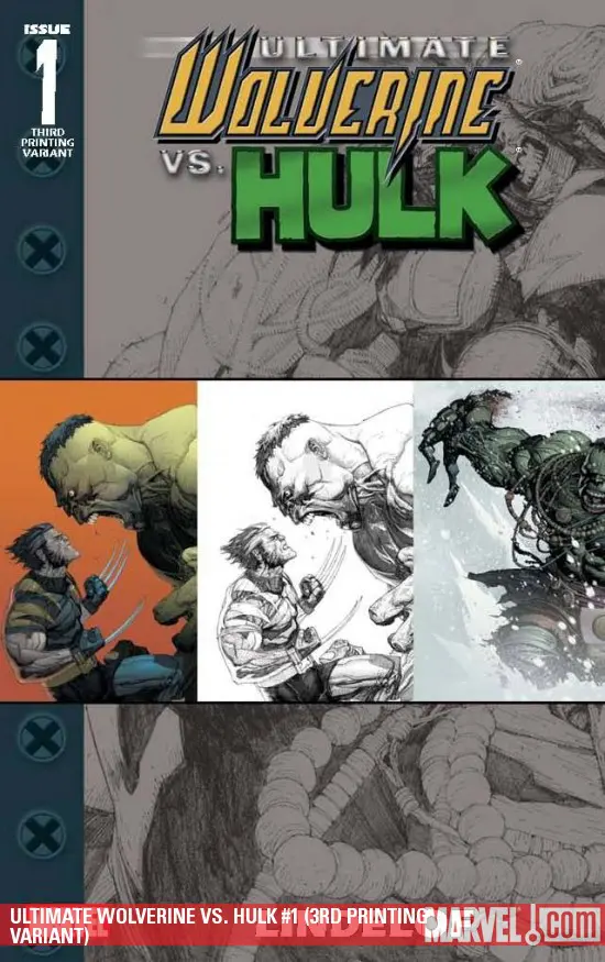 Ultimate Wolverine Vs. Hulk (2005) #1 (3RD PRINTING VARIANT)