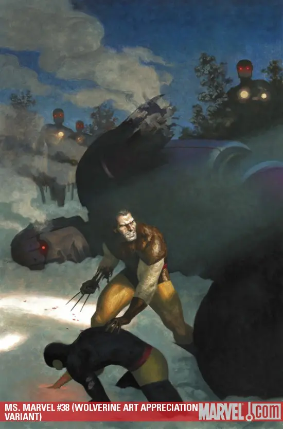 Ms. Marvel (2006) #38 (WOLVERINE ART VARIANT (DR))