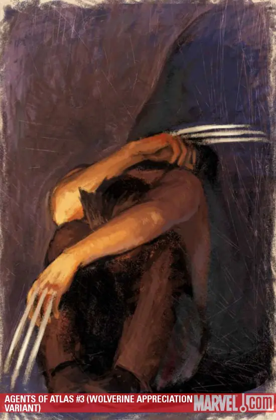 Agents of Atlas (2009) #3 (Wolverine Art Appreciation Variant)