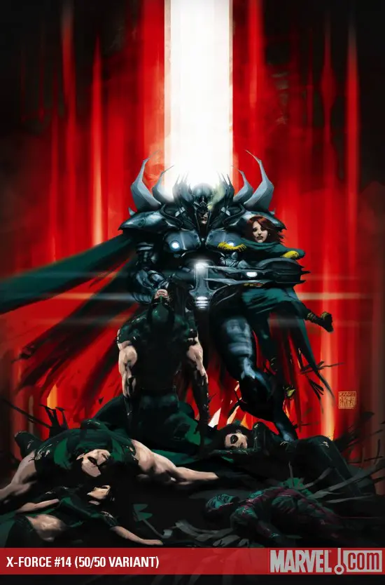 X-Force (2008) #14 (CRAIN (MW, 50/50 COVER))