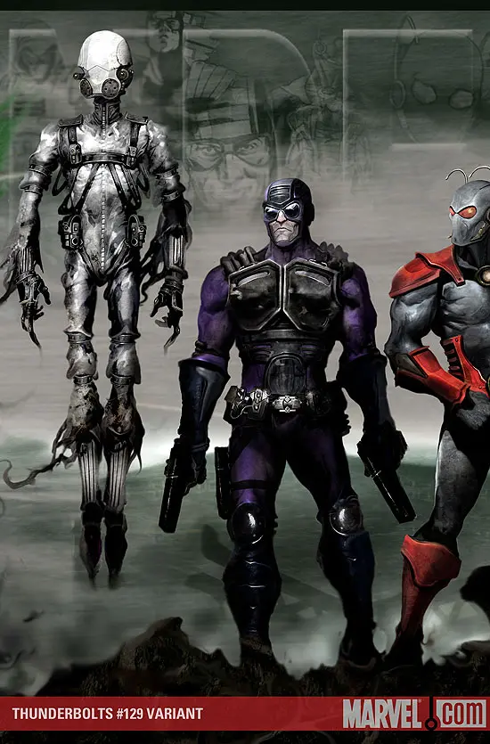Thunderbolts (2006) #129 (LANGLEY VARIANT (DR))