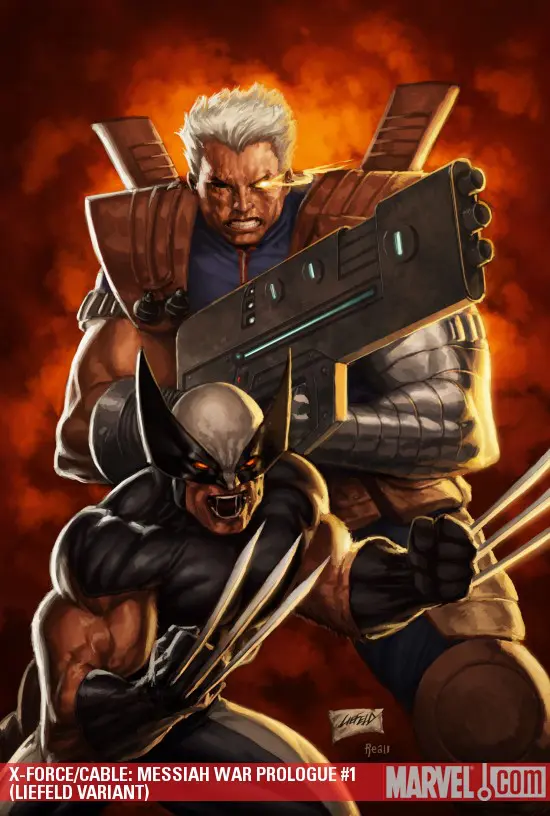 X-Force/Cable: Messiah War (2009) #1 (LIEFELD VARIANT)