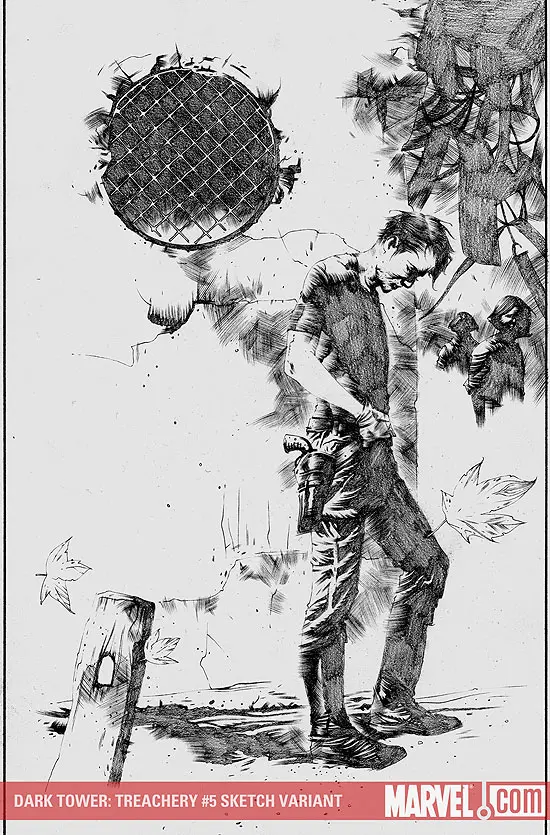 Dark Tower: Treachery (2008) #5 (LEE SKETCH VARIANT)