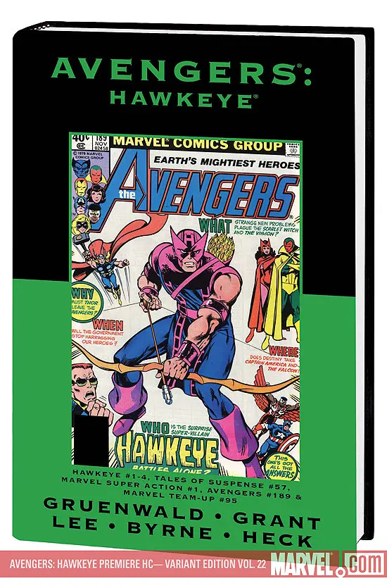 AVENGERS: HAWKEYE PREMIERE HC  DM ONLY  (Hardcover)