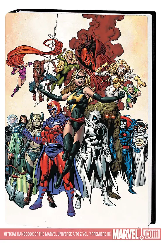 Official Handbook of the Marvel Universe a to Z Vol. 7 Premiere (Hardcover)