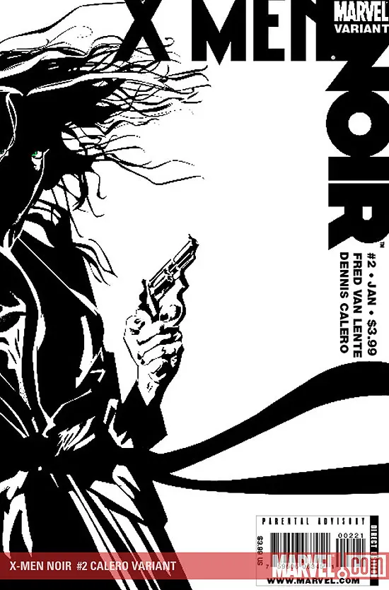 X-Men Noir (2008) #2 (CALERO VARIANT)