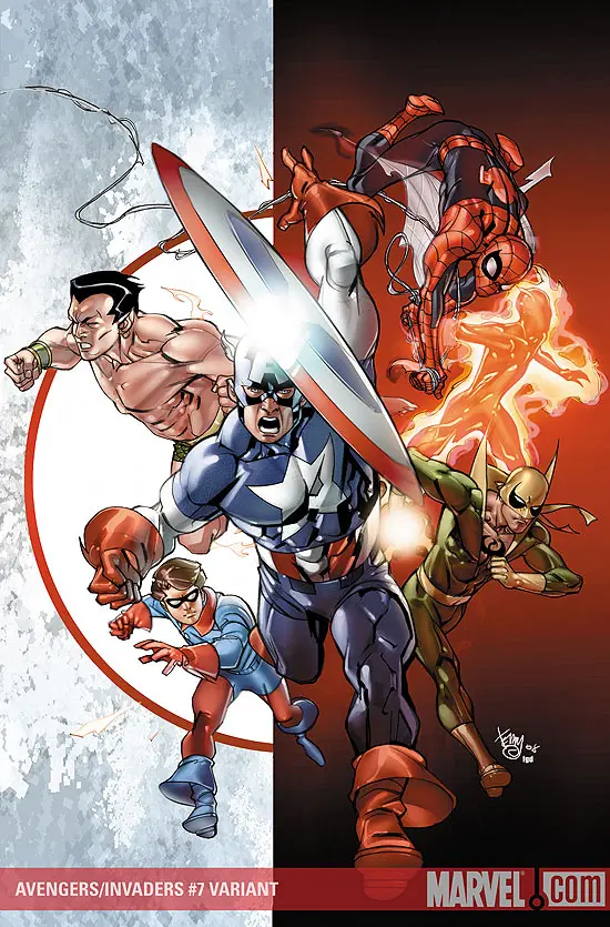 Avengers/Invaders (2008) #7 (Variant A)