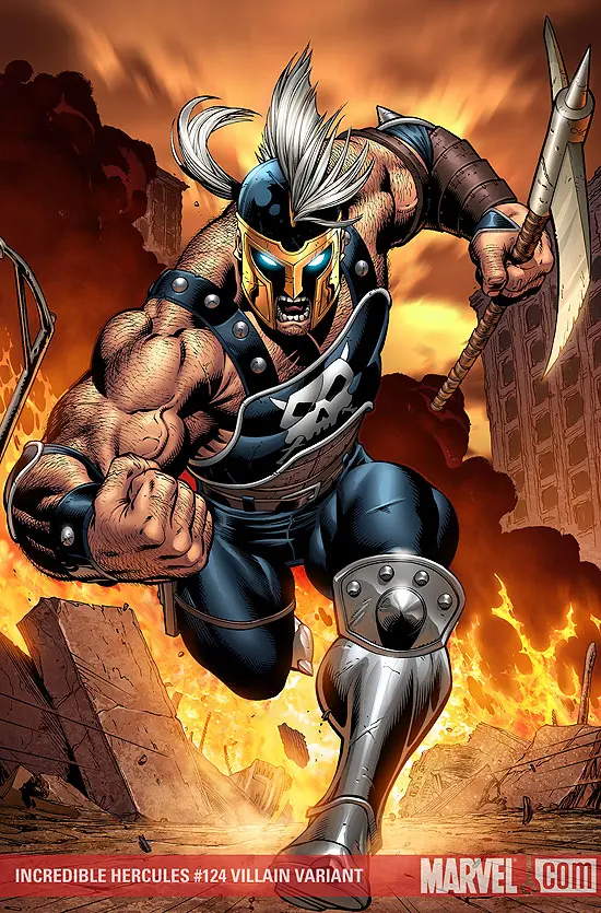 Incredible Hercules (2008) #124 (VILLAIN VARIANT)