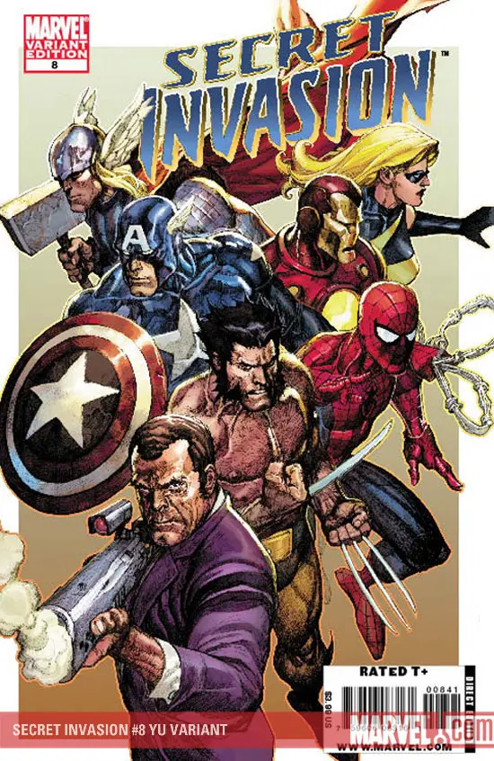 Secret Invasion (2008) #8 (YU VARIANT)