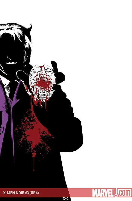 X-Men Noir (2008) #3 (CALERO VARIANT)