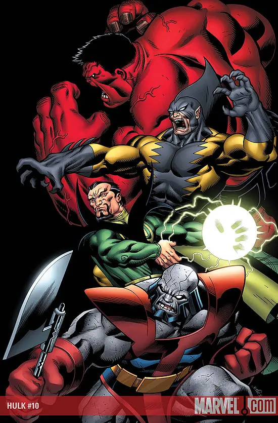 Hulk (2008) #10 (MCGUINNESS (50/50 COVER))