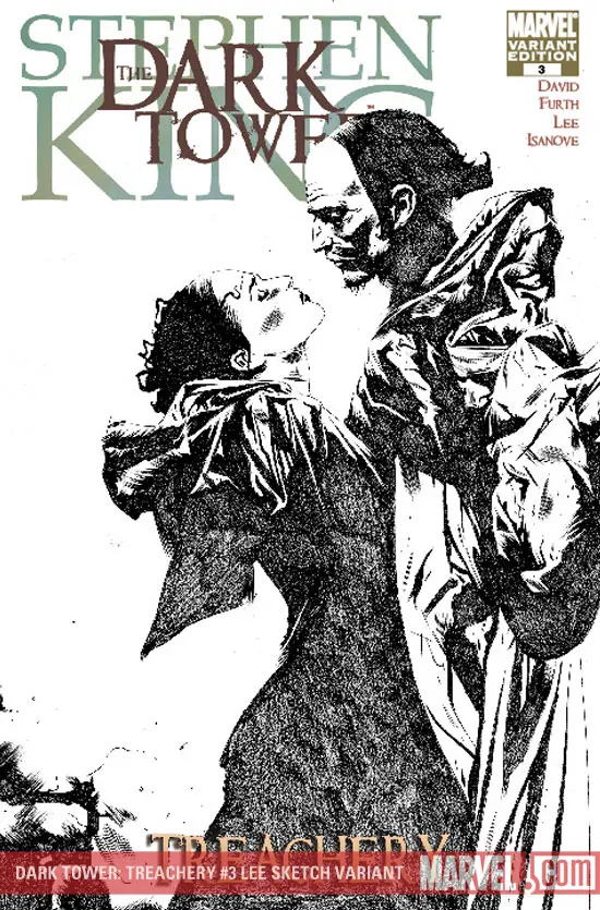 Dark Tower: Treachery (2008) #3 (LEE SKETCH VARIANT)