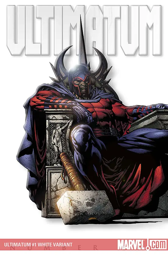 Ultimatum (2008) #1 (WHITE COVER VARIANT)