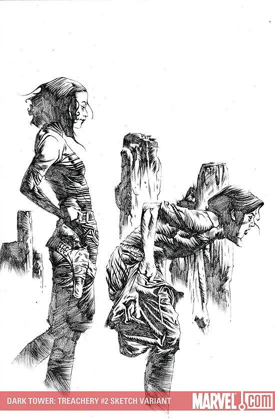 Dark Tower: Treachery (2008) #2 (LEE SKETCH VARIANT)