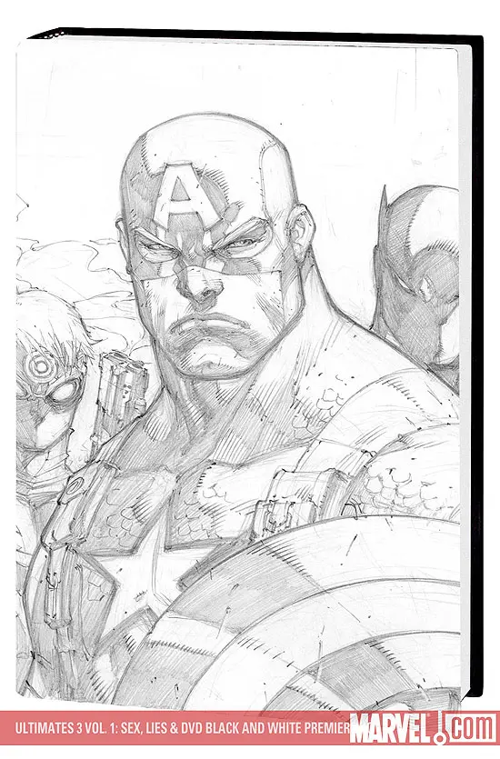 Ultimates 3 Vol. 1: Sex, Lies & DVD Black and White Premiere (Hardcover)