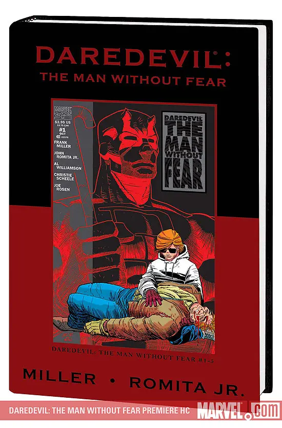 DAREDEVIL: THE MAN WITHOUT FEAR PREMIERE HC  DM ONLY  (Hardcover)