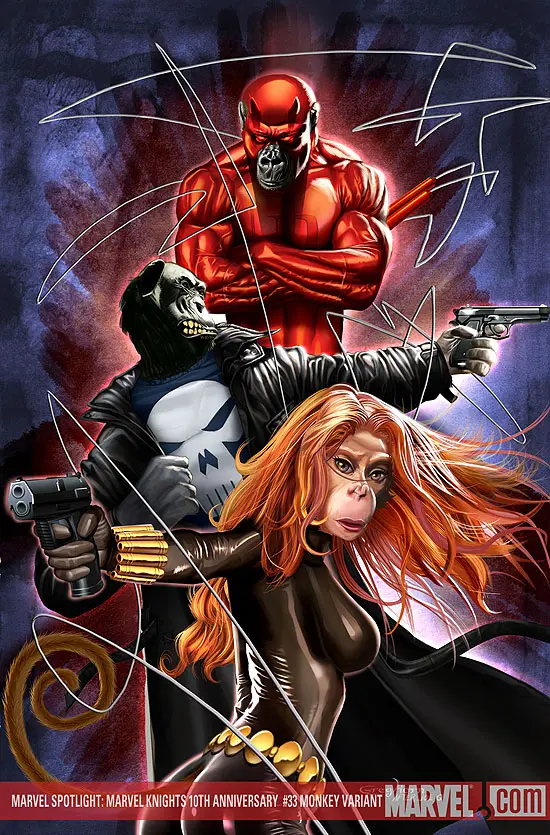 Marvel Spotlight (2005) #33 (MONKEY VARIANT (1 FOR 10))