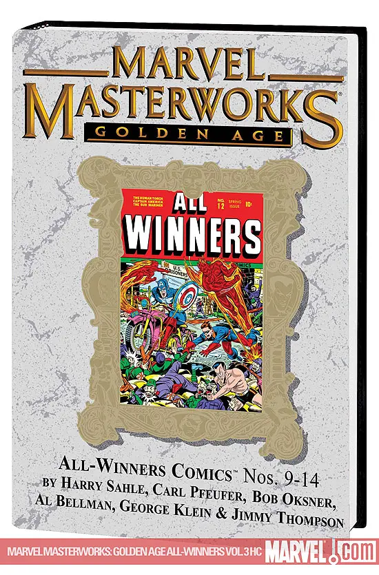 Marvel Masterworks: Golden Age All-Winners Vol. 3 (Hardcover)