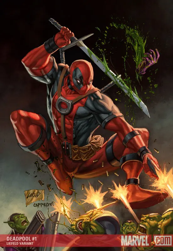 Deadpool (2008) #1 (LIEFELD VARIANT)