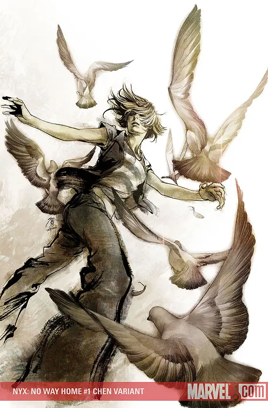 Nyx: No Way Home (2008) #1 (Variant)