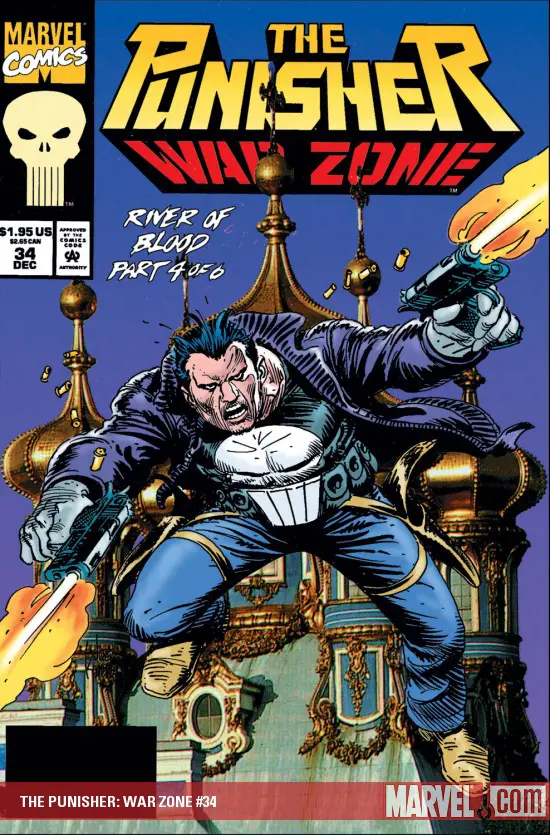 The Punisher War Zone (1992) #34