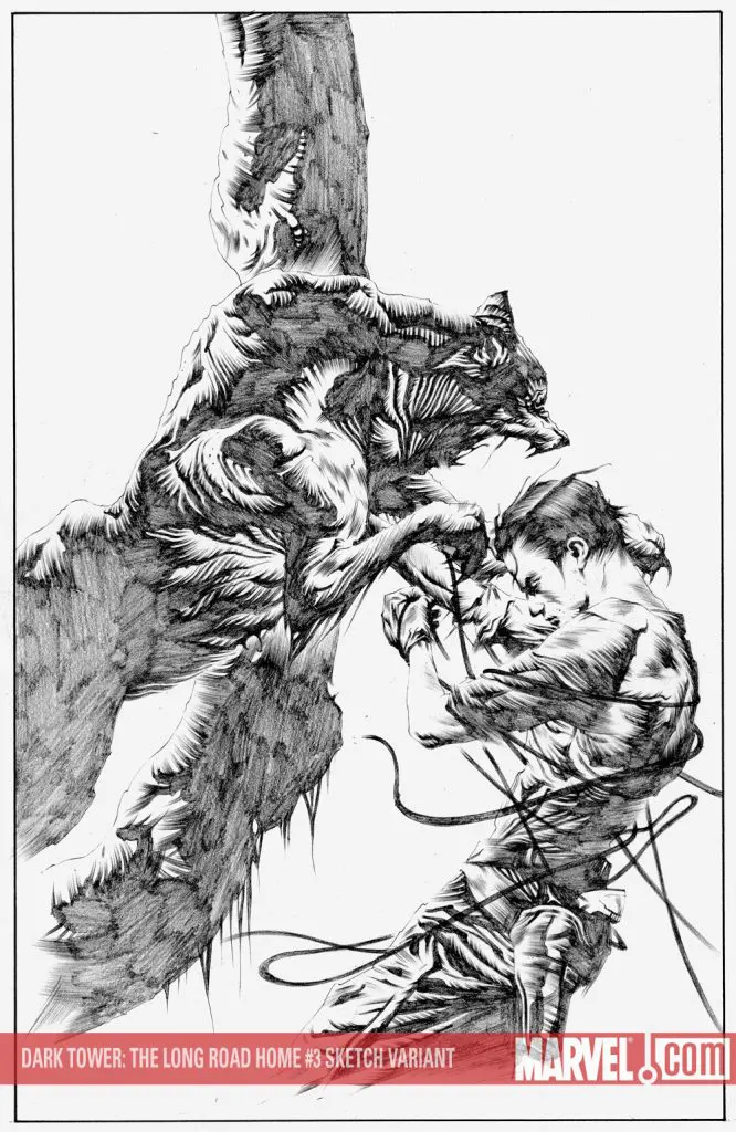 Dark Tower: The Long Road Home (2008) #3 (Sketch Variant)