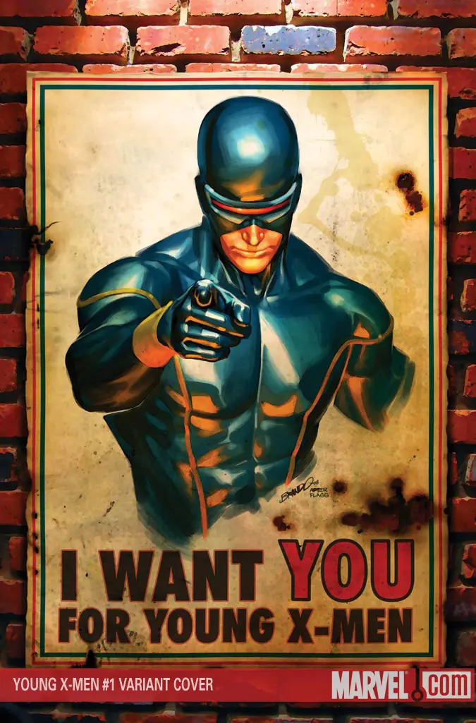 Young X-Men (2008) #1 (SILVESTRI VARIANT)