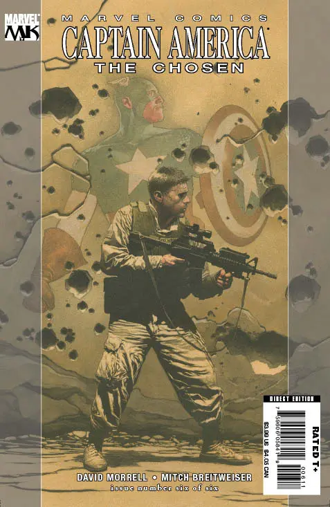 Captain America: The Chosen (2007) #6 (50/50 CHAREST COVER)