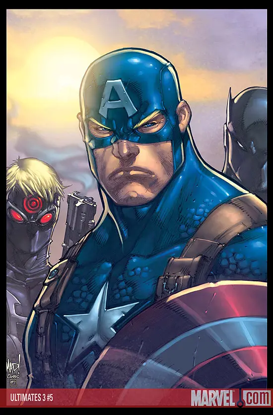 Ultimates 3 (2007) #4 (FINCH VARIANT (1 FOR 20))