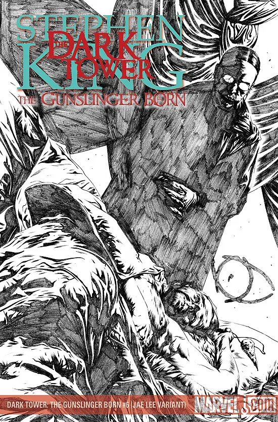 Dark Tower: The Gunslinger Born (2007) #6 (Jae Lee Sketch Variant)