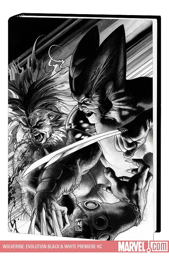 WOLVERINE: EVOLUTION BLACK & WHITE (Hardcover)