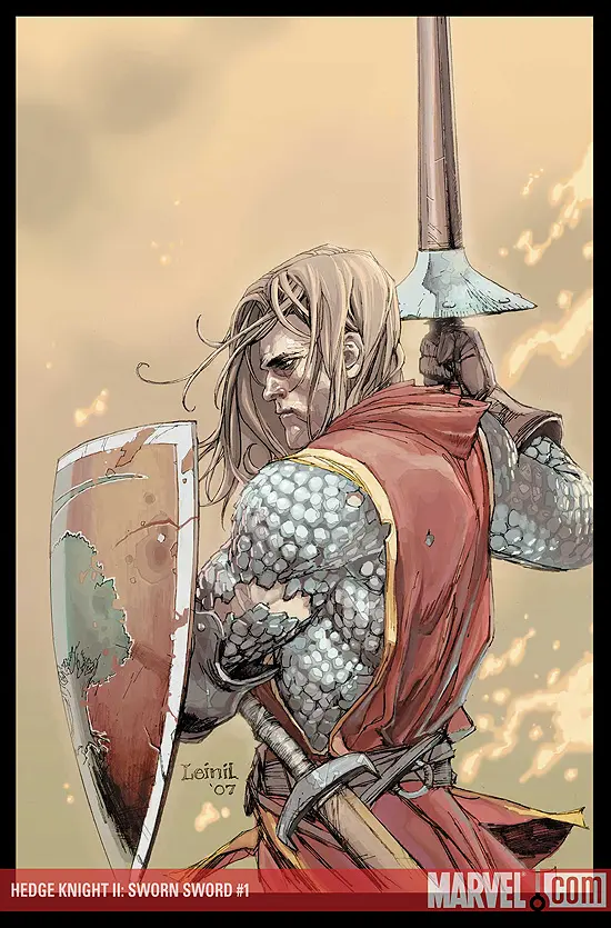 Hedge Knight II: Sworn Sword (2007) #1 (Yu Variant)