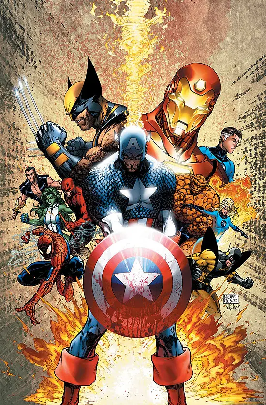 Civil War (2006) #1 (Turner Variant)