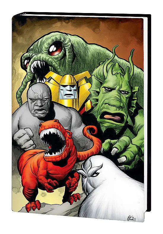 MARVEL MONSTERS (Hardcover)