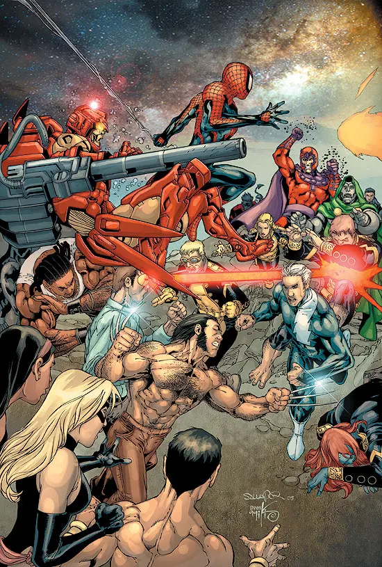 House of M (2005) #7 (Salvador Larroca Variant Cover)