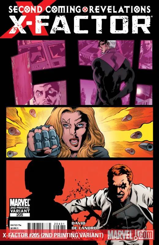 X-Factor (2005) #205 (2ND PRINTING VARIANT)