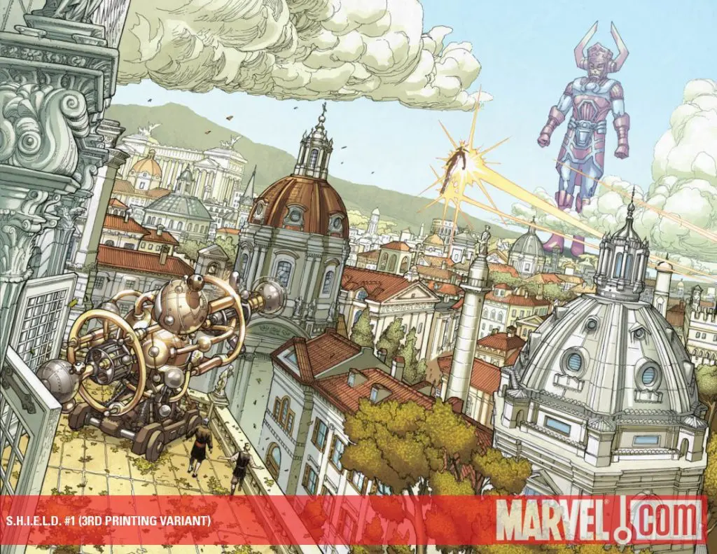 S.H.I.E.L.D. (2010) #1 (3RD PRINTING VARIANT)