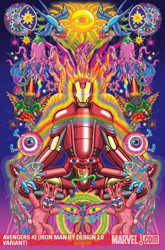 Avengers (2010) #2 (IRON MAN BY DESIGN 2.0 VARIANT)