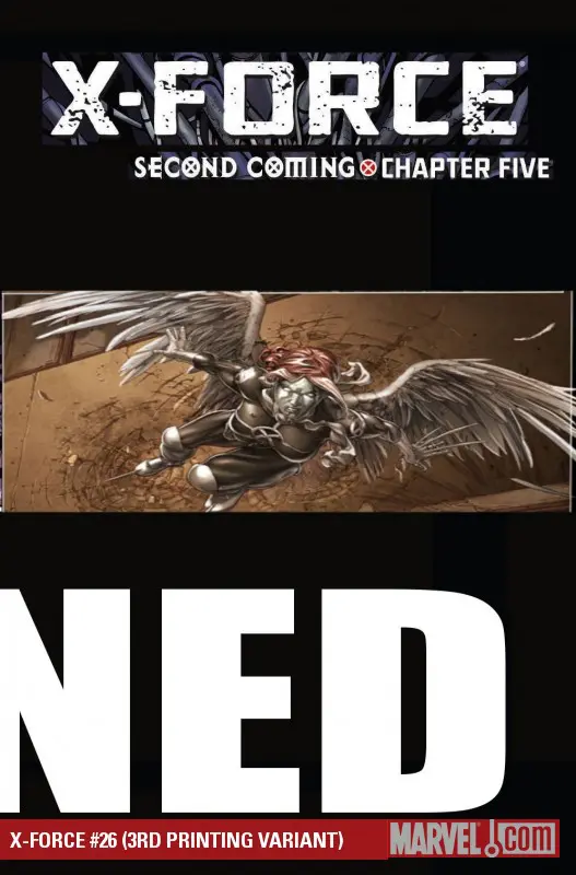 X-Force (2008) #26 (3RD PRINTING VARIANT)