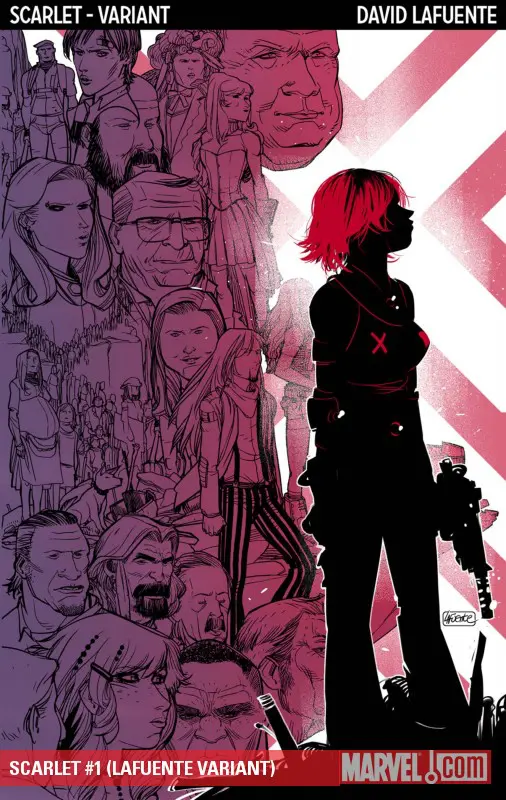 Scarlet (2010) #1 (LAFUENTE VARIANT)