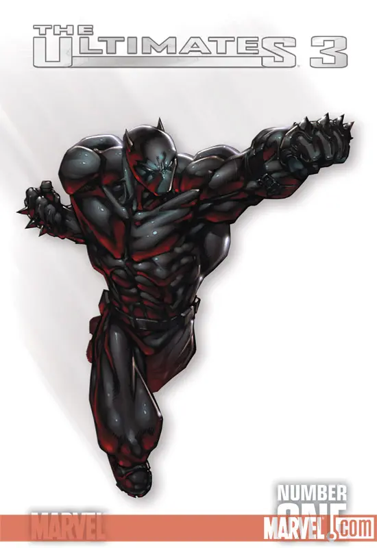 Ultimates 3 (2007) #1 (White Variant)