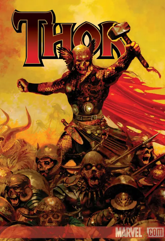 Thor (2007) #1 (Zombie Variant)
