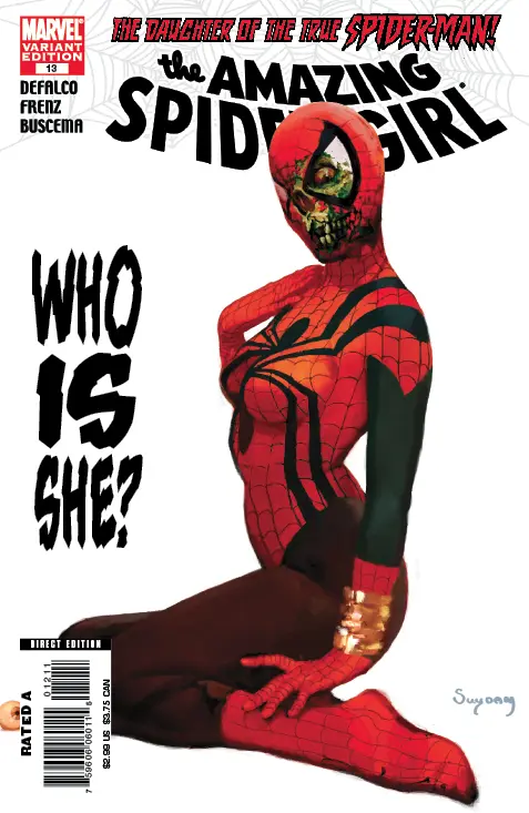 Amazing Spider-Girl (2006) #13 (Zombie Variant)