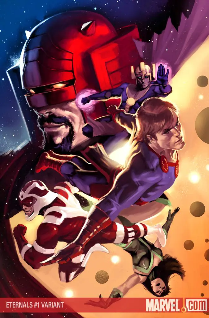 Eternals (2008) #1 (DJURDJEVIC (50/50 COVER))