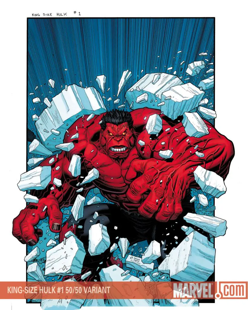 KING-SIZE HULK 1 (2008) #1 (50/50 Variant)