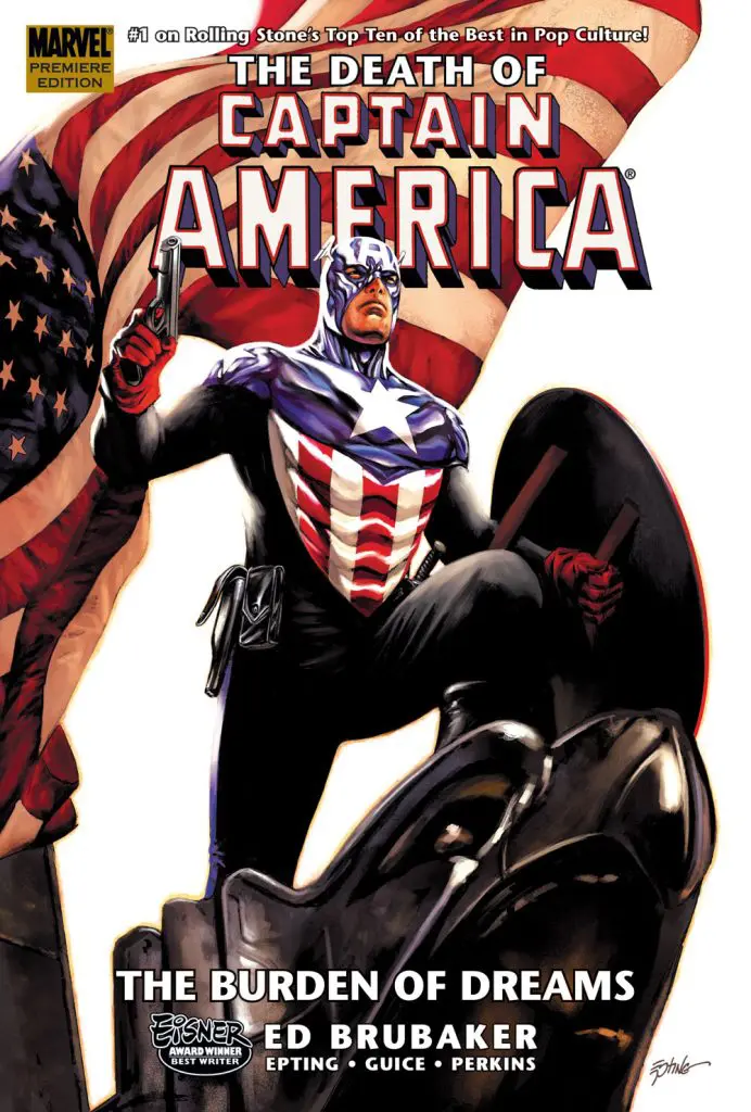 CAPTAIN AMERICA: THE DEATH OF CAPTAIN AMERICA VOL. 2 - THE BURDEN OF DREAMS PREMIERE HC  DM ONLY  (Hardcover)