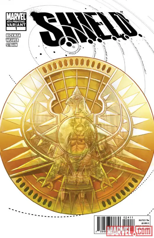 S.H.I.E.L.D. (2010) #1 (4TH PRINTING VARIANT)
