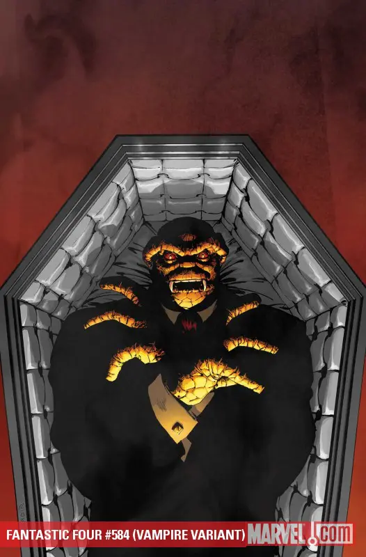 Fantastic Four (1998) #584 (VAMPIRE VARIANT)