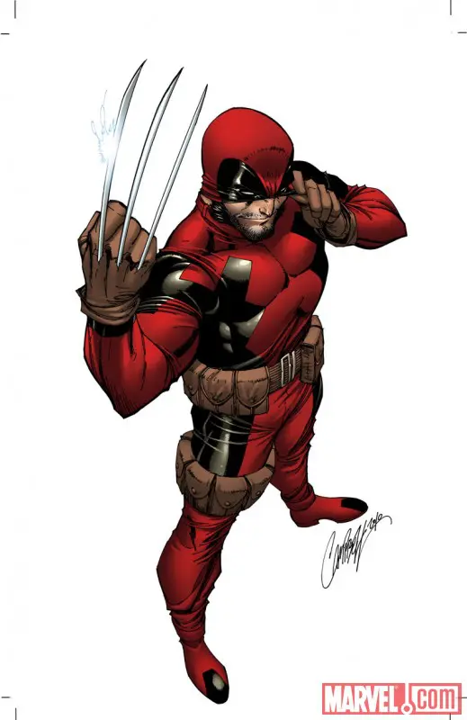 Wolverine (2010) #1 (DEADPOOL VARIANT)