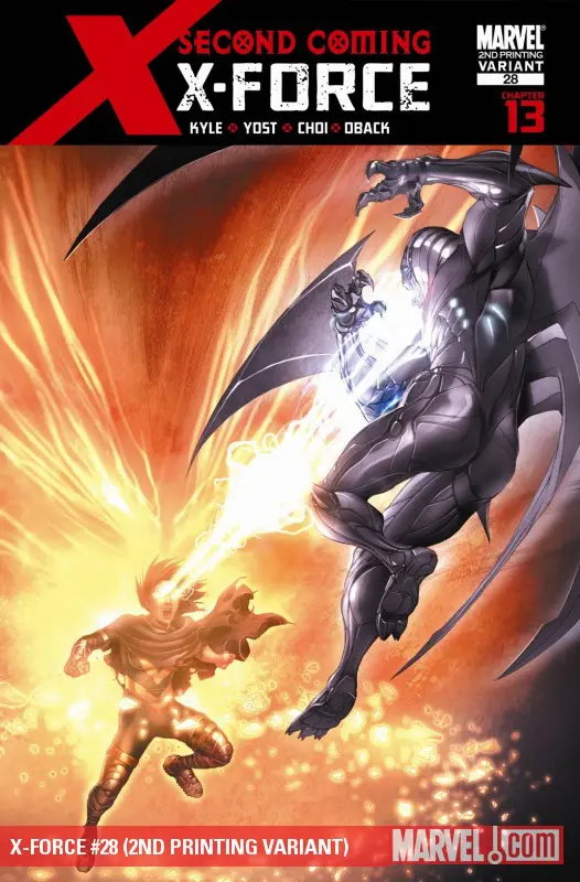 X-Force (2008) #28 (2ND PRINTING VARIANT)